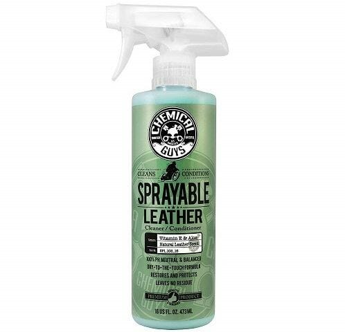 Chemical Guys Sprayable Leather Cleaner and Conditioner in One Chemical Guys Sprayable Leather Cleaner and Conditioner in One