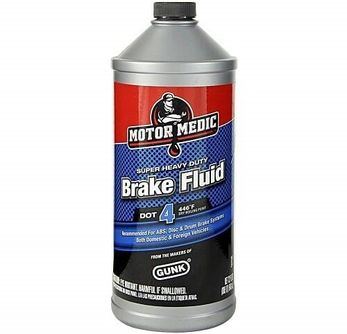 Motor Medic M4532 DOT 4 Heavy Duty Brake Fluid Motor Medic M4532 DOT 4 Heavy Duty Brake Fluid
