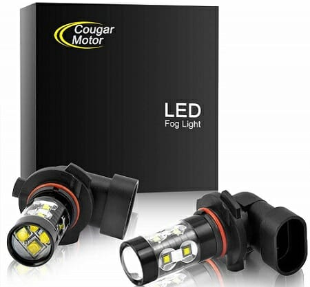 Cougar Motor 60,000-Hour Fog Light Bulbs Cougar Motor 60,000-Hour Fog Light Bulbs