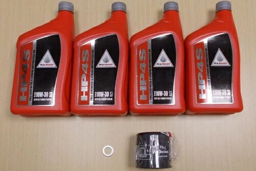 Honda GL1800 HP4S Synthetic Oil Package Honda GL1800 HP4S Synthetic Oil Package