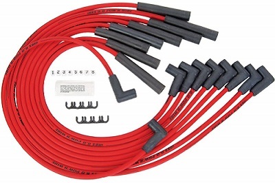 JEGS Performance Products 40231 8.0mm Red Hot Pow'r Wires JEGS Performance Products 40231 8.0mm Red Hot Pow'r Wires