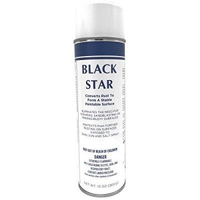 MRO Chem Black Star Aerosol Rust Converter MRO Chem Black Star Aerosol Rust Converter