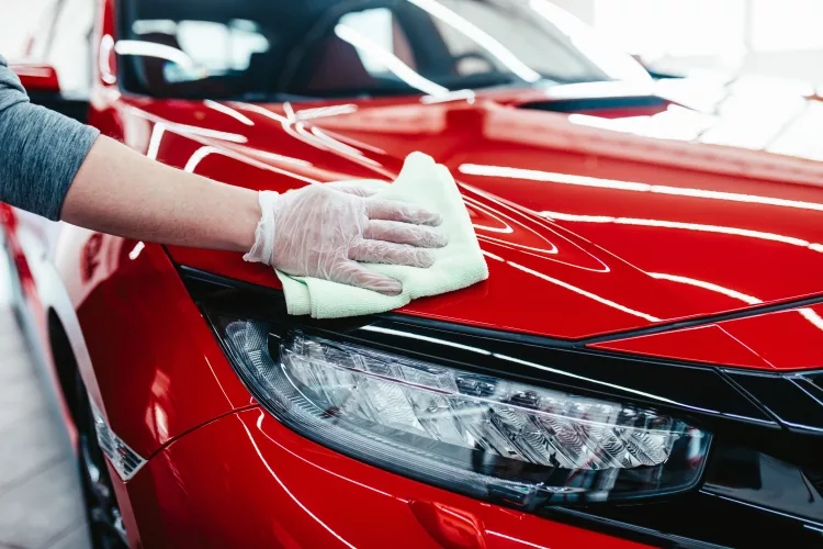 How to get tar off car