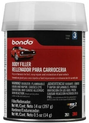 3M Bondo 261 Lightweight Car Body Filler