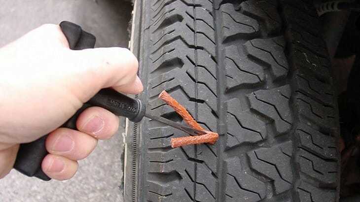 automotive tire repair kit