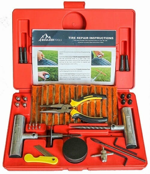 Boulder Tools Heavy Duty Tire Repair Kit