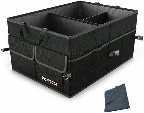 Fortem Auto Durable Collapsible Trunk Organizer