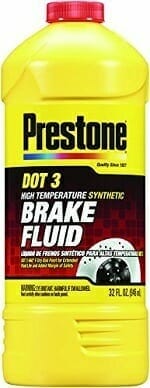 Prestone AS401 DOT 3 Synthetic Brake Fluid