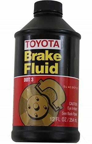 Toyota brake fluid 2500h