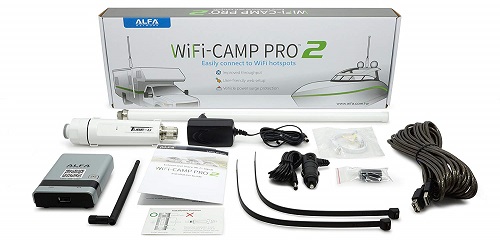 Alfa Wi-Fi Camp Pro Long-range Wi-Fi Booster
