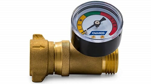 Camco 40064 RV Water Pressure Regulator With Gauge