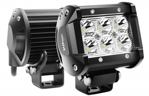 Nilight 2-Piece 18-Watt LED Off-Road Flood Pods