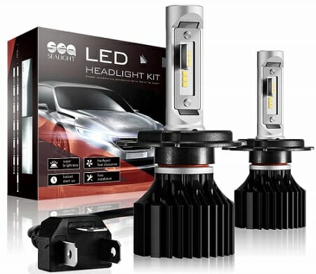 Sealight LED Headlight Bulbs with Kit Sealight LED Headlight Bulbs with Kit