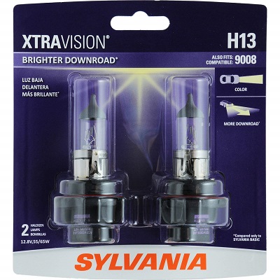 Sylvania 2-Pack Halogen Headlight Bulbs