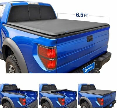 Tyger Auto TG-BC1D9014 Roll Up Truck Bed Cover
