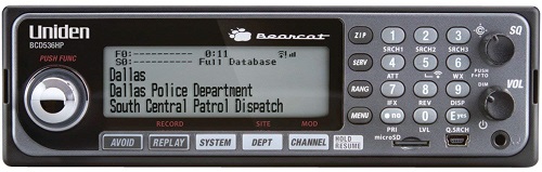 Uniden BCD536HP Digital Phase II Police Scanner