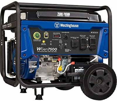 Westinghouse WGen7500 Generator With Remote Electric Start