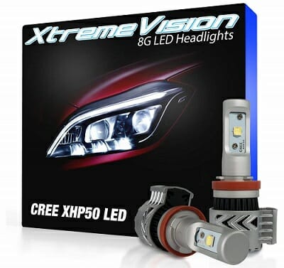 XtremeVision 12,000-Lumen LED Headlight Bulbs XtremeVision 12,000-Lumen LED Headlight Bulbs