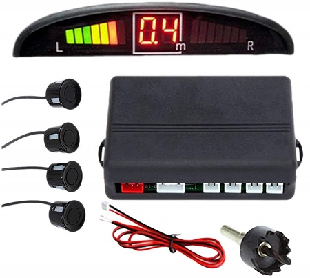 ZoneTech Car Parking Sensor System With LED Display