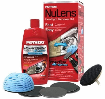 Mothers 07251 NuLens Headlight Renewal Kit