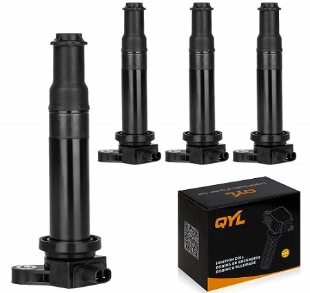 QYL Pack Of 4 Ignition Coil