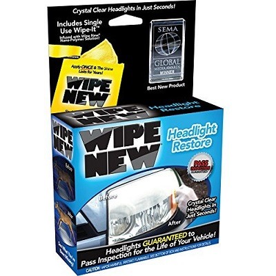 Wipe New HDL6PCMTRRT Headlight Restoration Kit