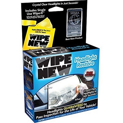  Wipe New HDL6PCMTRRT Headlight Restoration Kit