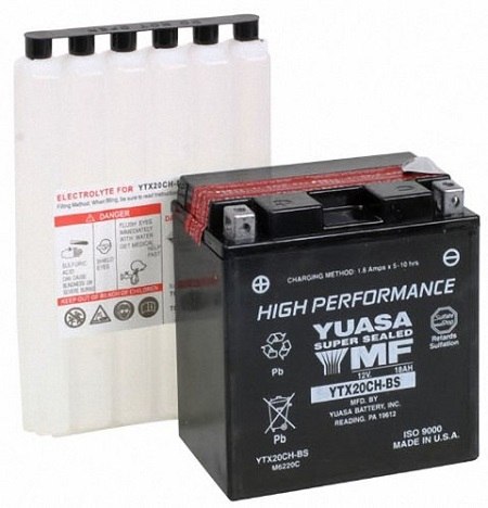 Yuasa YUAM6220C YTX20CH-BS Battery