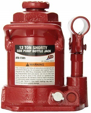 ATD Tools 7385 12-Ton Shorty Bottle Jack ATD Tools 7385 12-Ton Shorty Bottle Jack