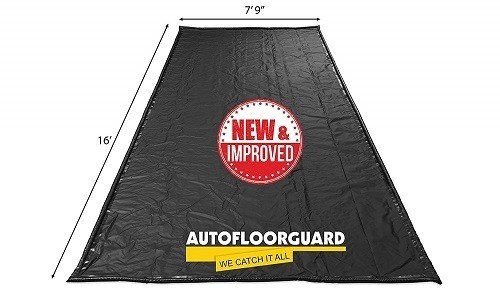 AutoFloorGuard AFG-7916 Black Garage Floor Mat