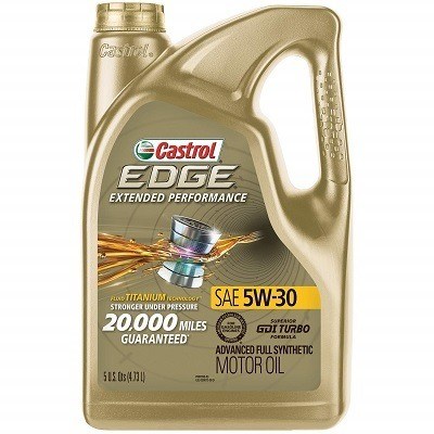 Castrol Edge 03087 5W-30 Full Synthetic Oil