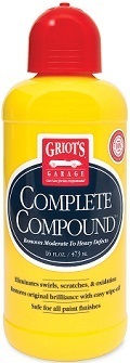 Griot's Garage 10863 16-Oz Rubbing Compound