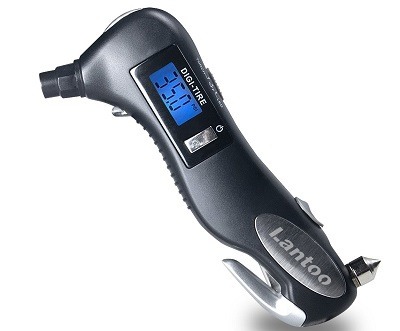 Lantoo 5-In-1 Tire Gauge Car Escape Tool Lantoo 5-In-1 Tire Gauge Car Escape Tool