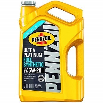 Pennzoil Ultra Platinum Full Synthetic 5W-20 Motor Oil Pennzoil Ultra Platinum Full Synthetic 5W-20 Motor Oil