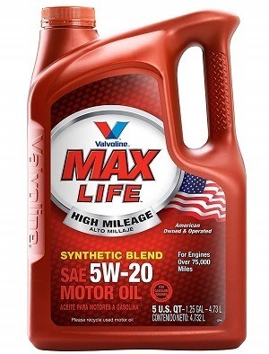 Valvoline MaxLife Synthetic Blend 5W20 Oil Valvoline MaxLife Synthetic Blend 5W20 Oil