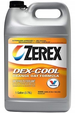 zerex orange coolant