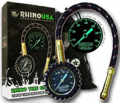 Rhino USA Best-75psi-Tire-Pressure-Gauge