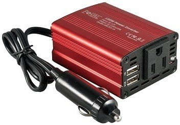 Foval 150-Watt Dual USB Car Inverter