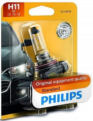 Philips 12362B1 Standard Halogen Headlight Bulb