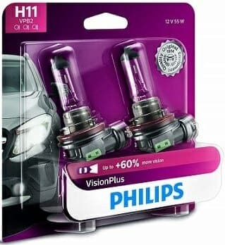 Philips H11 VisionPlus Upgrade Bulb