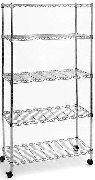 Seville Classic 5-tier Wire Shelves