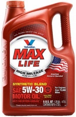 Valvoline 782256 MaxLife Synthetic Motor Oil