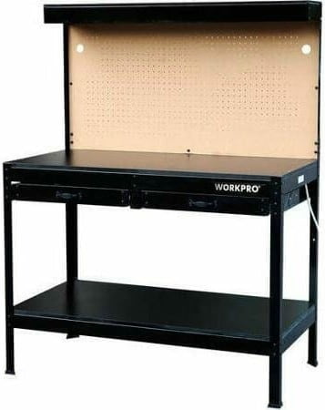 Workpro Garage Workbench With Lighting