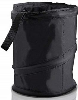 ZoneTech Universal Portable Car Trash Can & Bag