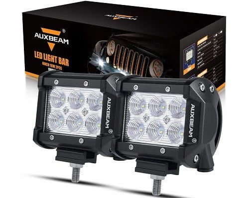 Auxbeam 4-Inch LED Light Pods 2-Piece Set