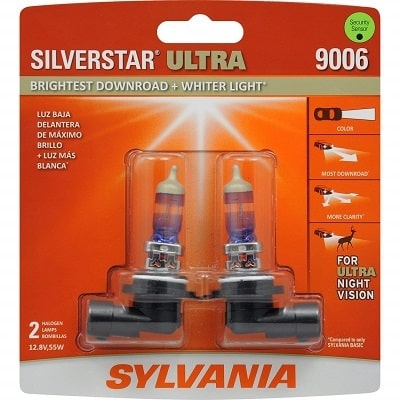 Sylvania 9006 SilverStar Ultra High-Performance Halogen Headlight Bulb