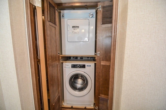 rv stack washer and dryer