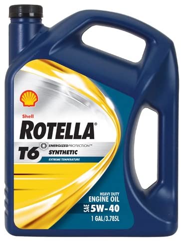 Shell Rotella T6 Heavy-Duty Full Synthetic Oil
